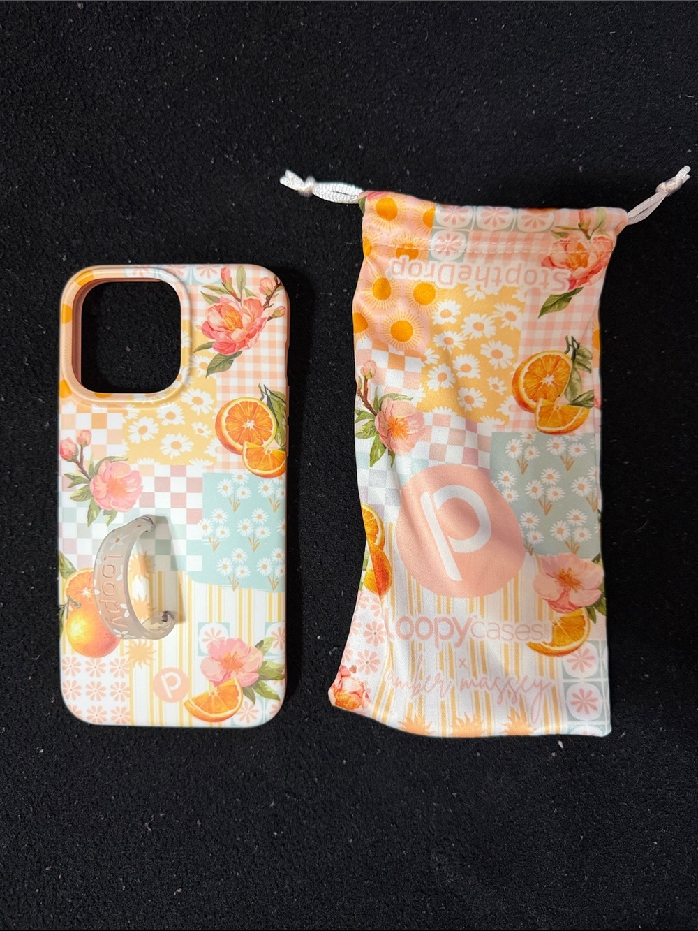 Loopy Case floral patchwork